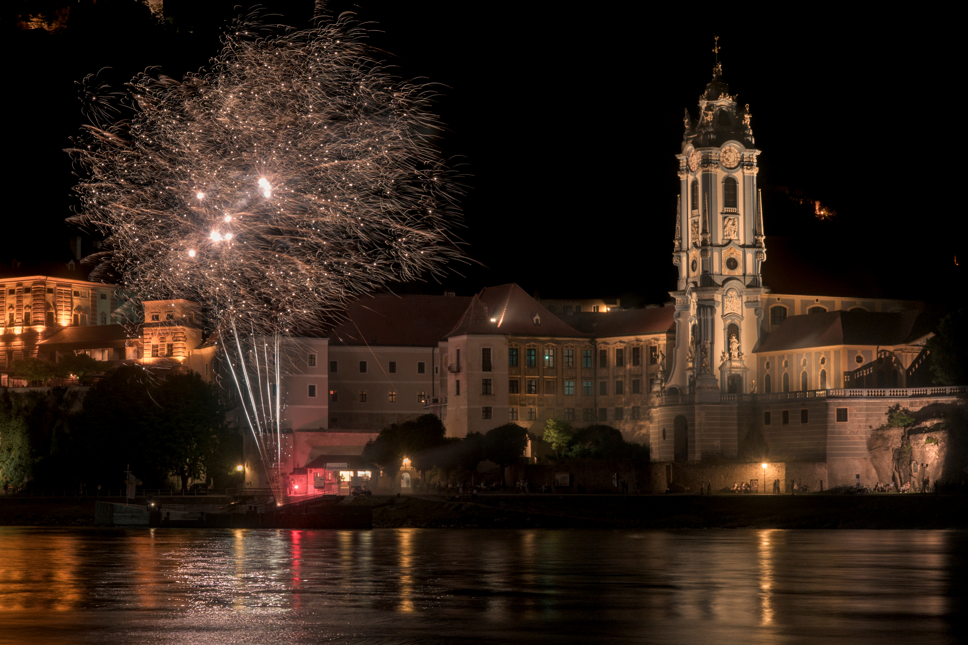 View from Rossatz across the Danube towards Dürnstein.