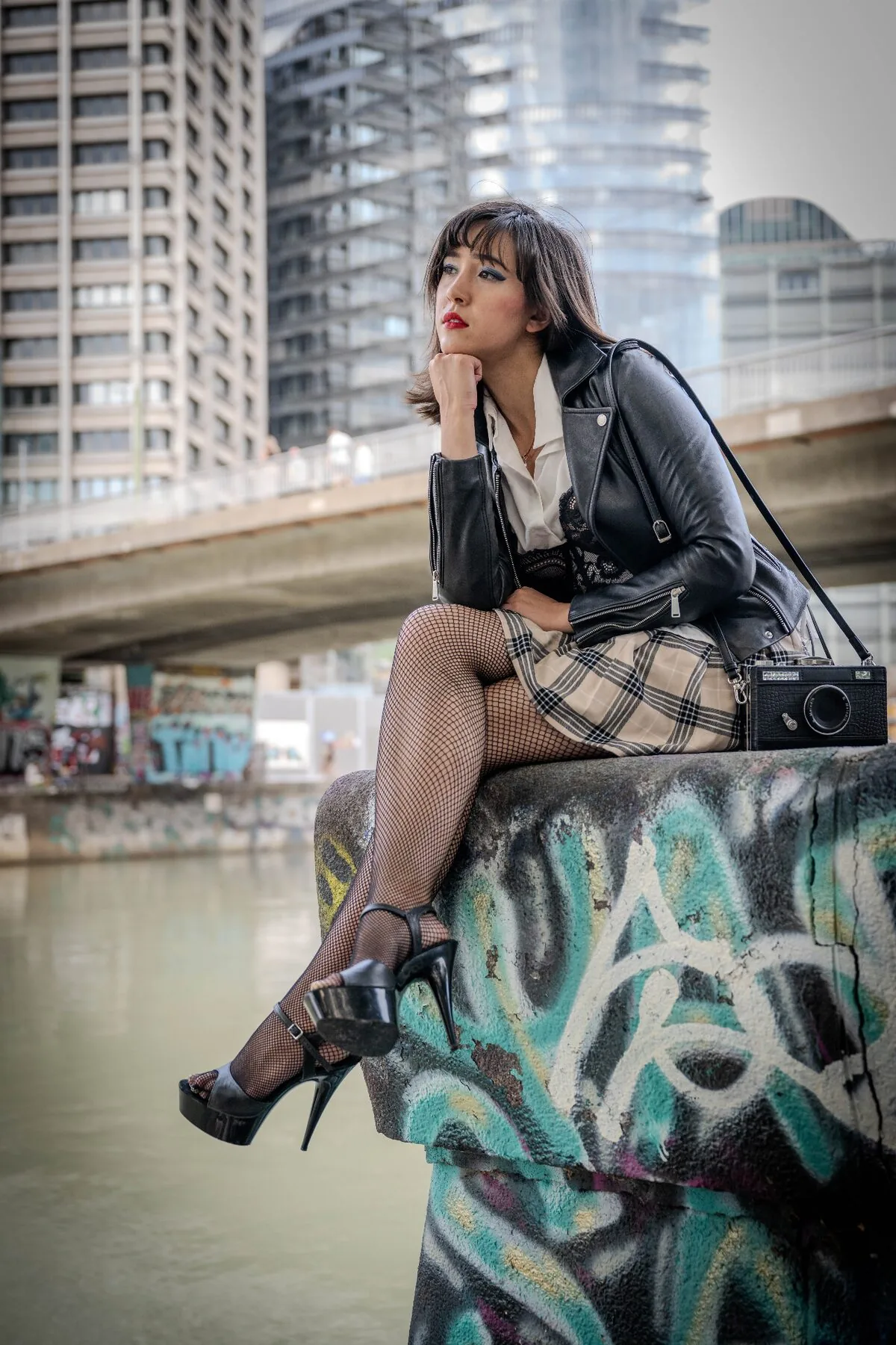 Editorial fashion photography team collaboration fine art Malvie