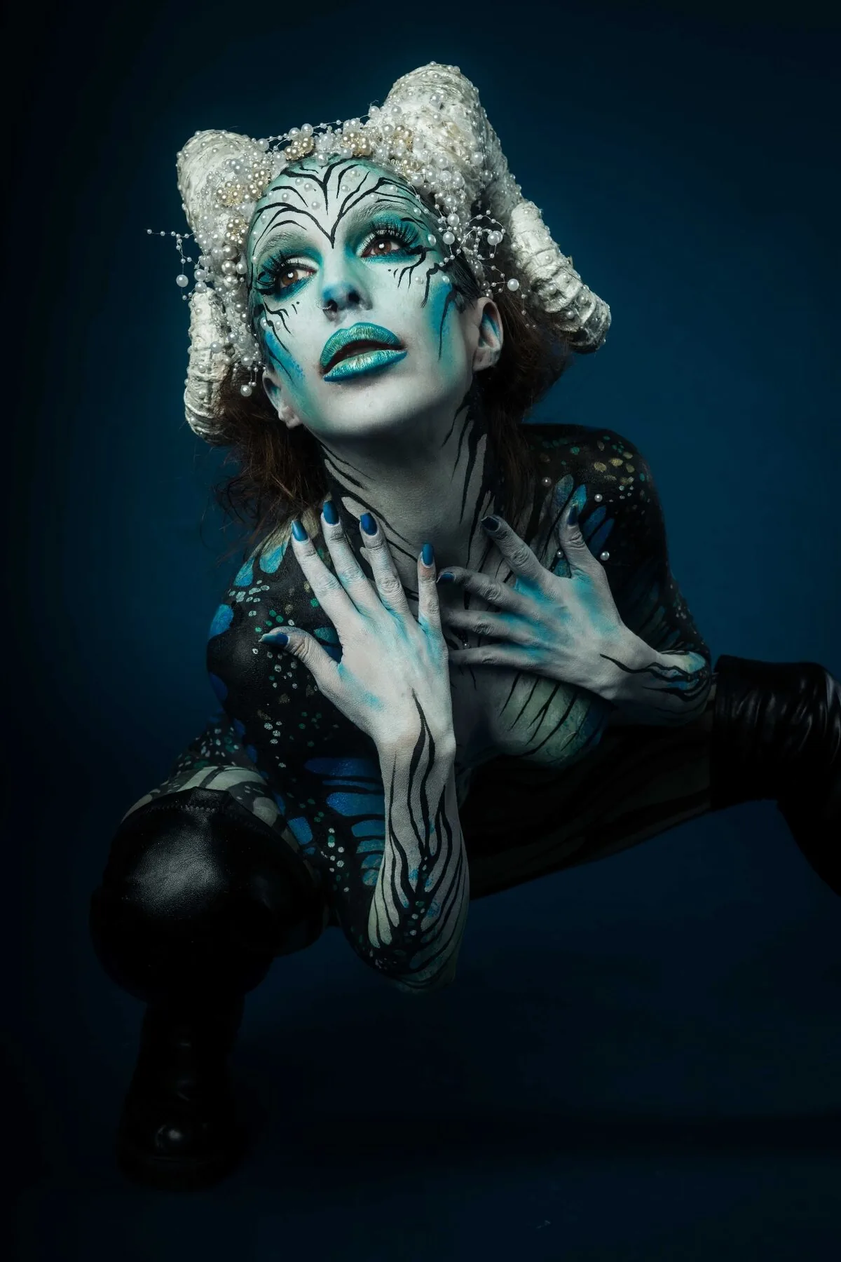 Editorial photography series — contemporary fashion portrait