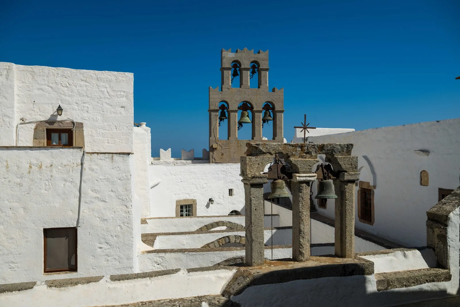 Monastery of Saint John Patmos UNESCO World Heritage Greece Byzantine architecture
